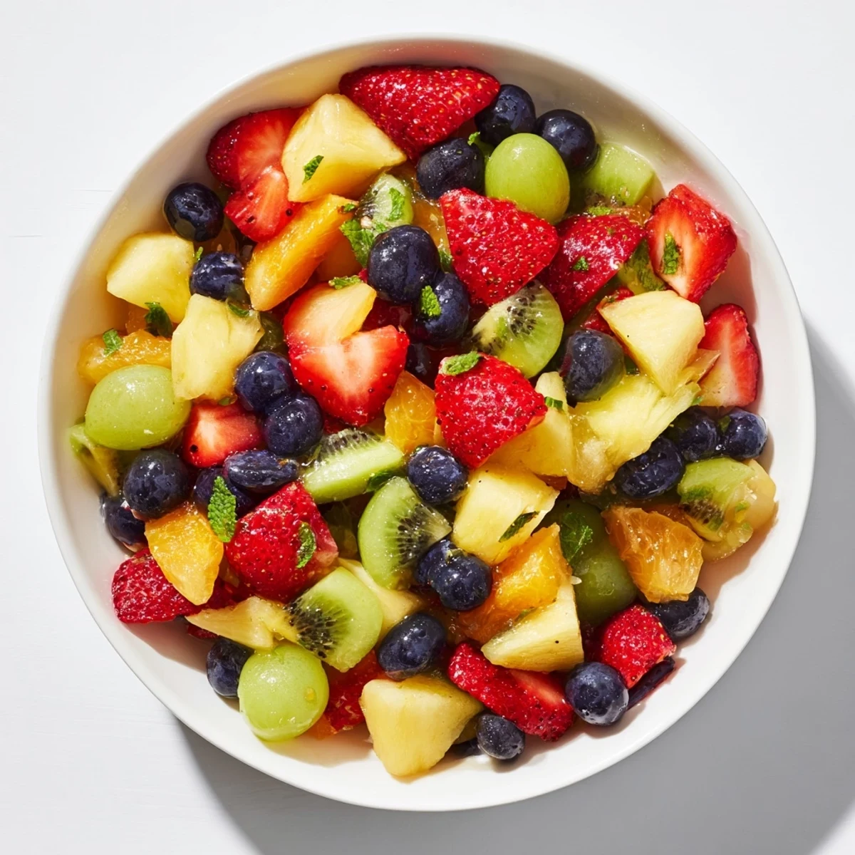 Refreshing Fruit Salad Honey-Lime