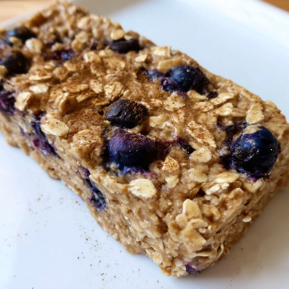 Blueberry Banana Oatmeal Bars