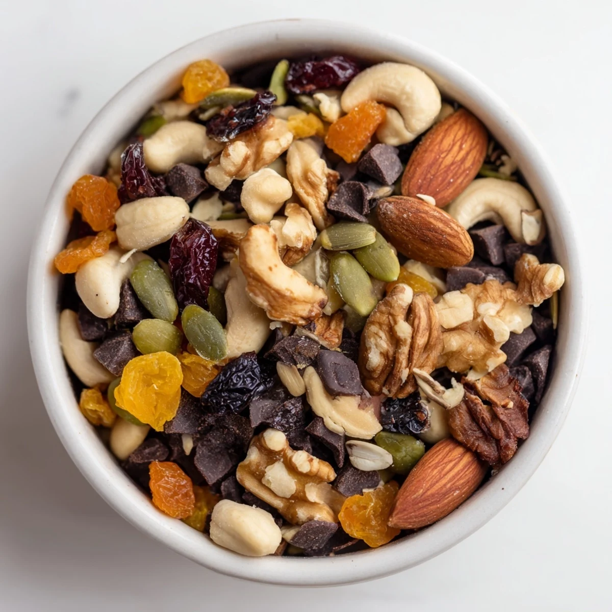 Trail Mix Custom in a mason jar, perfect for on-the-go energy during hikes or outdoor adventures.
