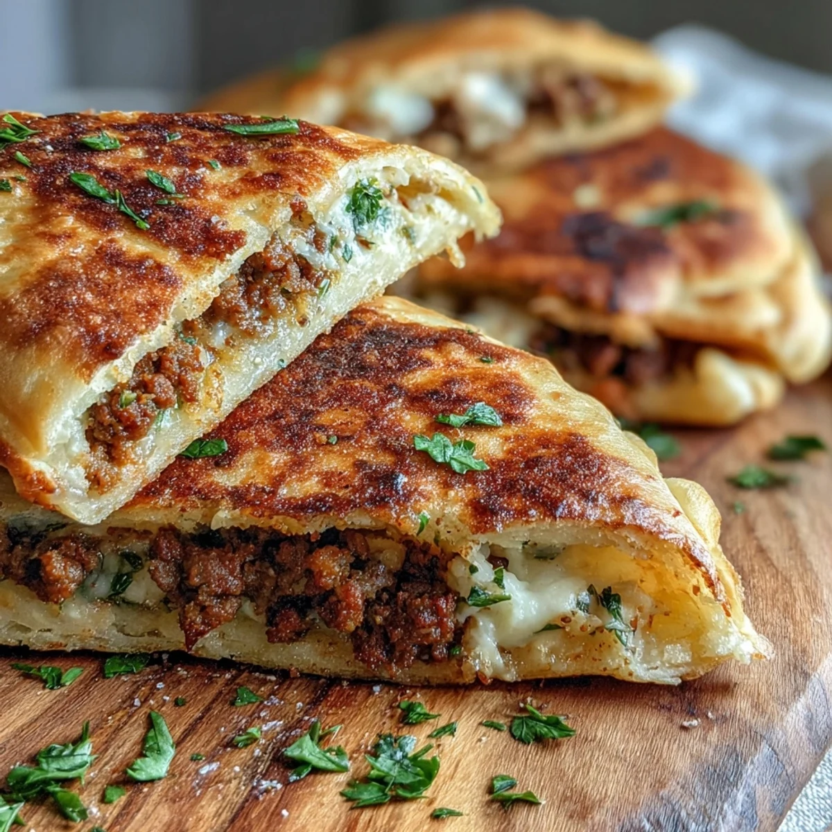 Freshly grilled Crispy Lebanese Arayes stuffed with fragrant spiced lamb and herbs.