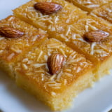 Egyptian Basbousa Coconut