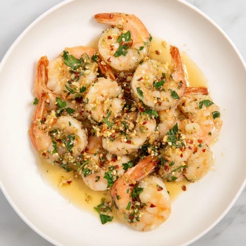 Golden, garlicky 15-Minute Garlic Shrimp Scampi, ready to serve over pasta or alongside crusty bread.