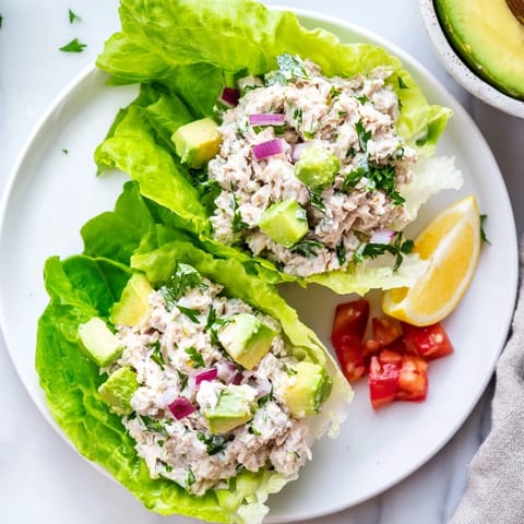Quick Healthy Tuna Salad Wraps