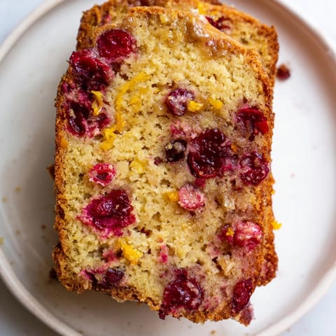 Seasonal Cranberry Orange Bread
