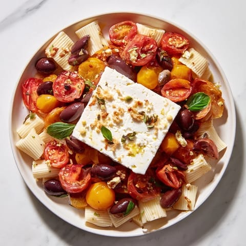 Baked Feta Pasta Cherry