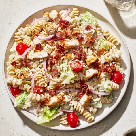Chicken Caesar Pasta Salad