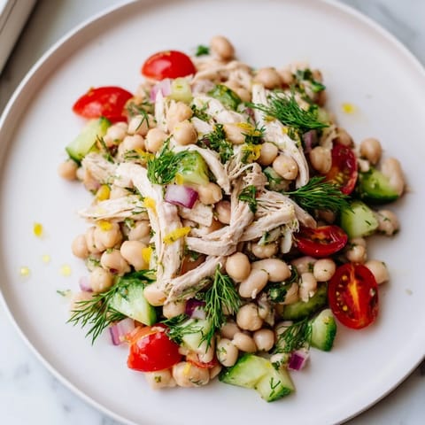 Dense Bean Lemon-Dill Chicken