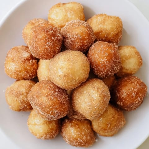 Air Fryer Cinnamon Donuts