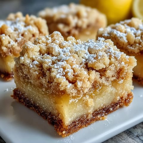 Homemade Lemon Crumb Bars
