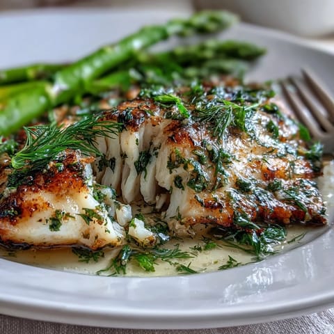 Flaky baked tilapia seasoned with lemon and herbs, served with tender-crisp steamed asparagus. A simple, gluten-free meal ready in 25 minutes.