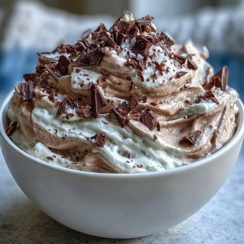 Velvety high-protein mousse blending Greek yogurt, cocoa, and sea salt for a light and airy guilt-free dessert.