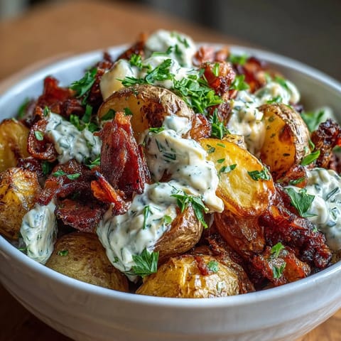 BBQ Baby Shower Loaded Salad