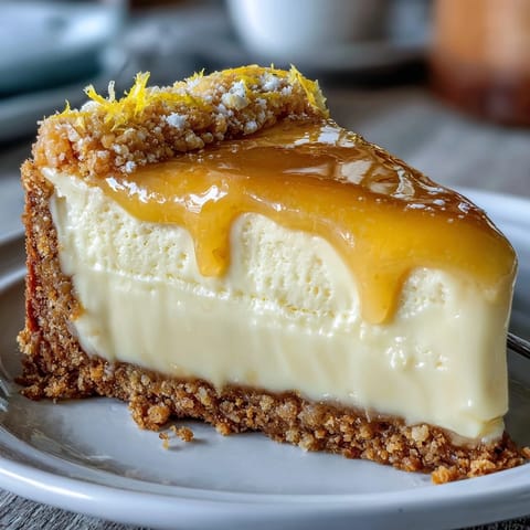 Zesty lemon tart with buttery crust, perfect for a bright spring dessert table.