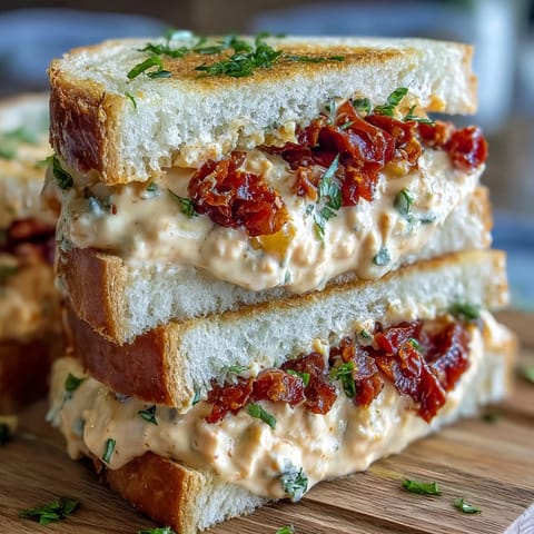 Creamy pimento cheese finger sandwiches with sharp cheddar, perfect for Derby parties and Southern gatherings.
