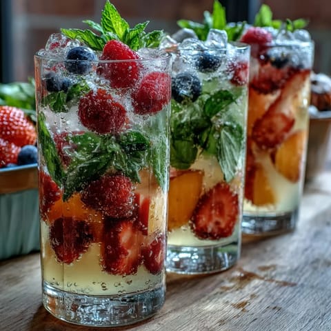A vibrant graduation lemonade bar with fresh fruit, herbs, and colorful add-ins for DIY refreshments.
