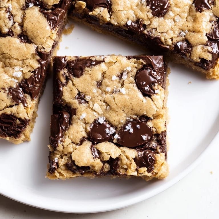 Melted chocolate chips and a buttery aroma in these perfect The Ultimate Gooey Chocolate Chip Cookie Bars.