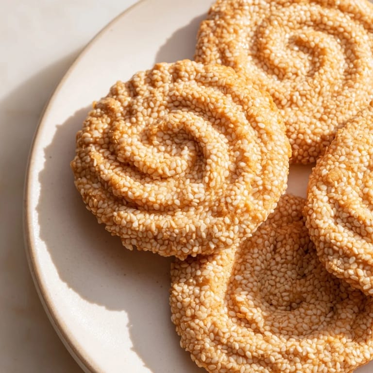 Warm, freshly baked Palestinian Kahk cookies, filled with sweet date paste, perfect with coffee.