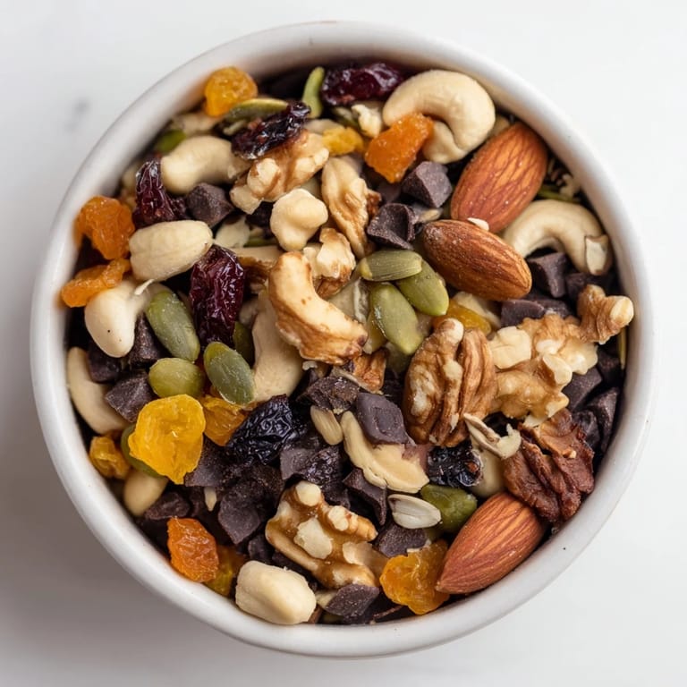 Trail Mix Custom in a mason jar, perfect for on-the-go energy during hikes or outdoor adventures.
