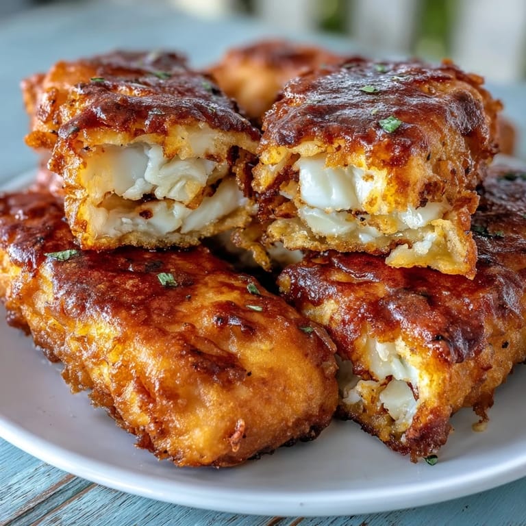 A classic soul food dish: tender catfish coated in cornmeal, fried to perfection, and paired with zesty remoulade.  