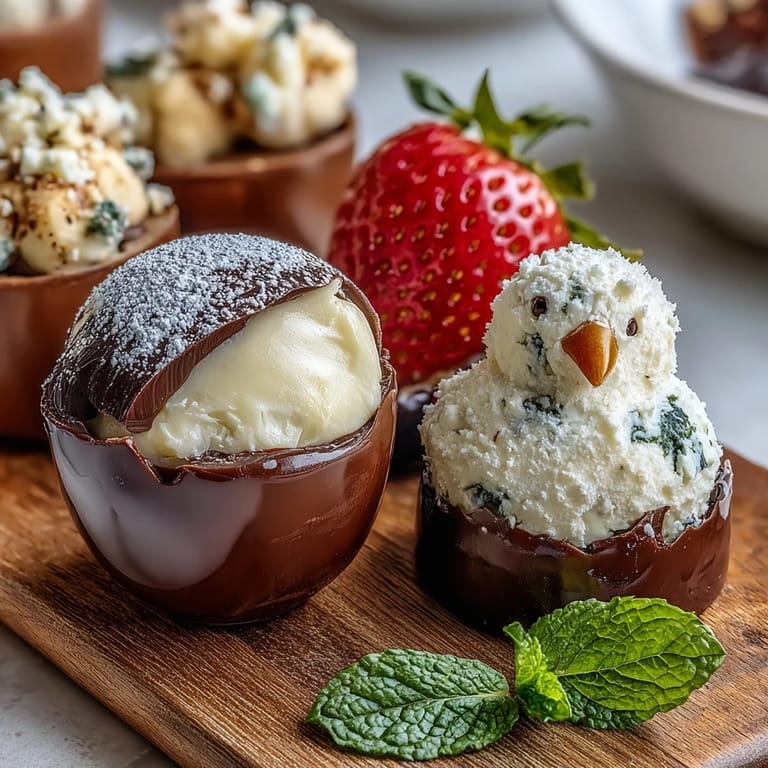 A close-up view of the Easter charcuterie board with spring snacks.