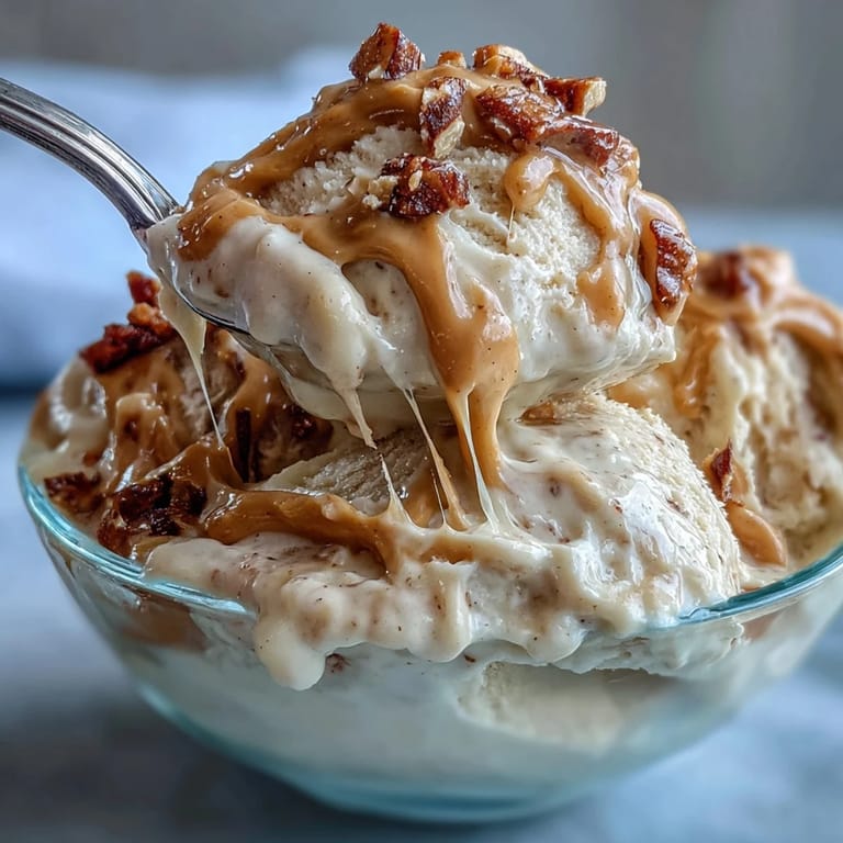 Sweet 4-ingredient peanut butter banana ice cream, perfect for a guilt-free dessert.